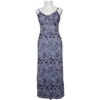 Maxi jurk (Blauw, Grijs) van Urban Outfitters Elastaan, Nylon, Polyester
