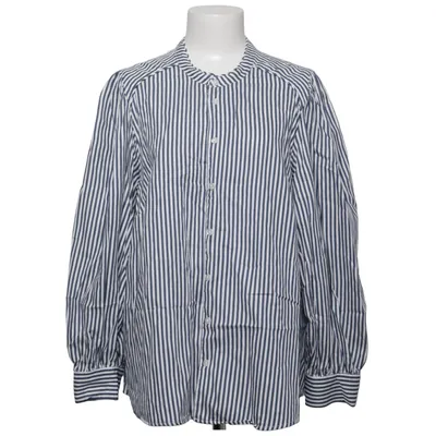 Bluse (Blå, Hvid) fra XLNT by KappAhl Bomuld