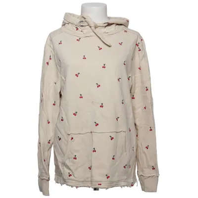 Hættetrøje (Beige, Rød) fra Gina Økologisk bomuld, Polyester
