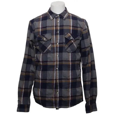 Flannel shirt (Blue, Gray, Multicolored) from Blend Denim Cotton