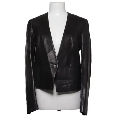 Läderkavaj (Svart) från Massimo Dutti Skinn