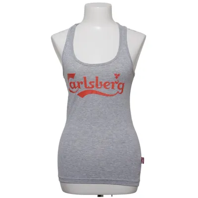 Tanktop  (Grå) fra Carlsberg Bomuld, Elastan