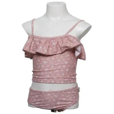 Bikini (Rosa, Vit) från Kuling Elastan, Återvunnen polyester