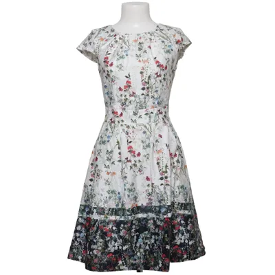 Dress (White, Multicolored) from Orsay Cotton, Elastane