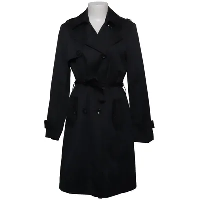 Trenchcoat (Zwart) van Gianini Katoen, Polyester
