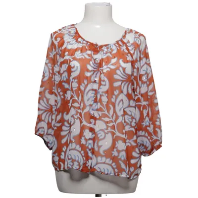 Blouse (Orange, Blue, White) from Vicolo Polyester