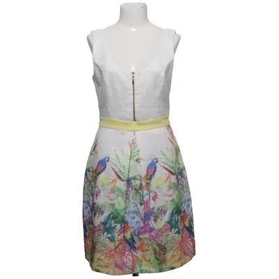 Dress (White, Multicolored) from Explosion Elastane, Polyester