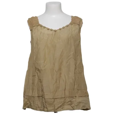 Topp (Beige) från Oxmo Bomull, Silke