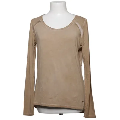 Lange mouwen shirt (Beige) van Jones Elastaan, Viscose
