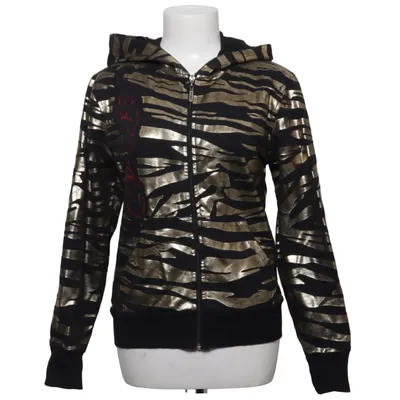 Hættetrøje (Sort, Guld) fra Ed Hardy by Christian Audigier Bomuld, Elastan