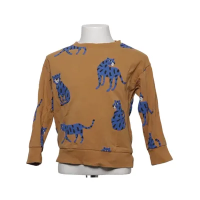 Sweatshirt (Brun, Blå, Flerfarvet) fra Lindex Kids Bomuld, Elastan