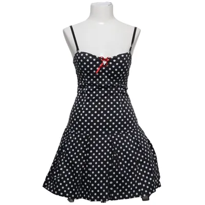 Jurk (Zwart, Wit) van Pussy Deluxe Katoen, Elastaan, Polyester