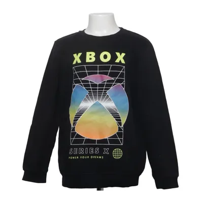 Sweatshirt (Black) from Xbox Cotton, Polyester