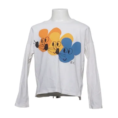T-shirt à manches longues (Blanc, Multicolore) de Bobo Choses Coton biologique