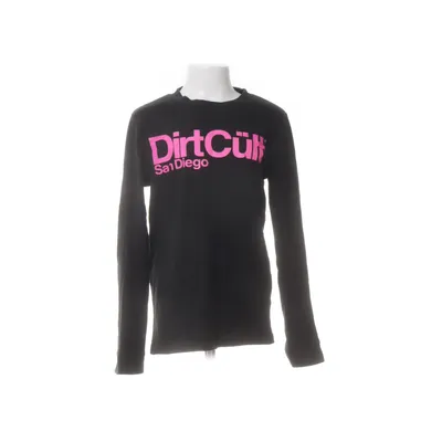 Långärmad t-shirt (Svart, Rosa) från DirtCult Bomull