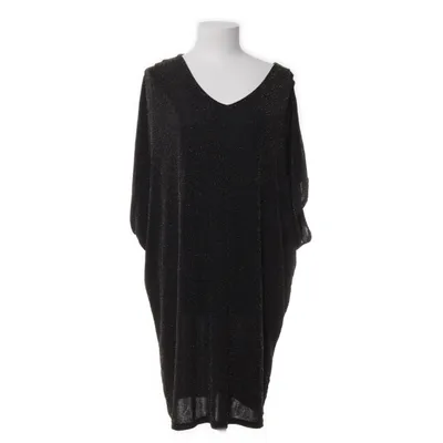 Robe (Noir, Or) de Marietta Élasthane, Fibre métallique, Polyamide