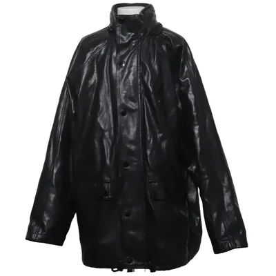 Bikerjacka (Svart) från Petit Acetat, Akryl, Bomull, Kupro, Polyester
