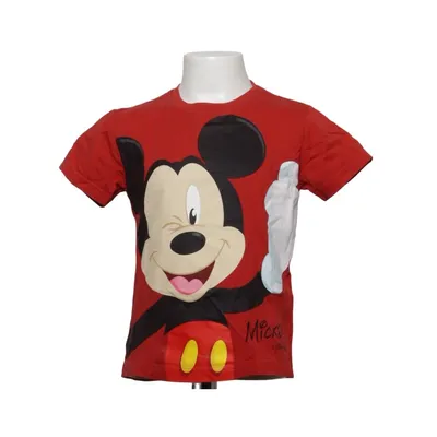 T-shirt (Rouge, Multicolore) de Disneyland Paris Coton