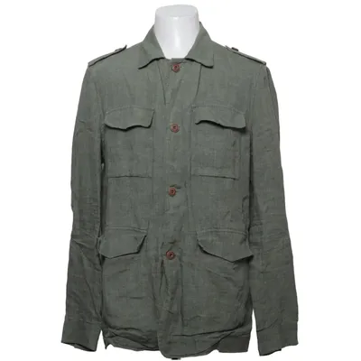 Safari jacket (Green) from Gran Sasso Linen