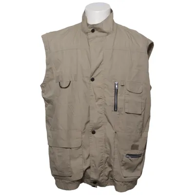Gilet d'extérieur (Beige) de Giani Feroti Coton, Polyamide, Polyester