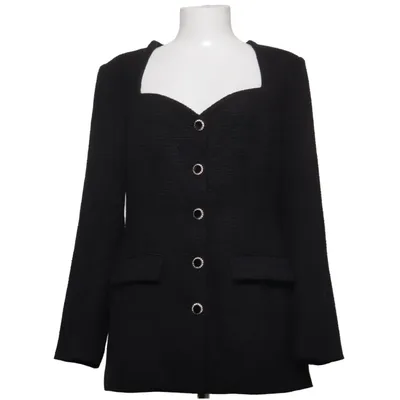 Coat (Black) from Love Lolita Acrylic, Elastane, Polyester