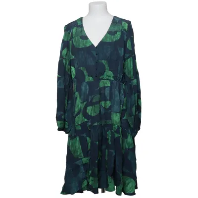Robe (Vert, Noir) de Paprika Polyester, Viscose