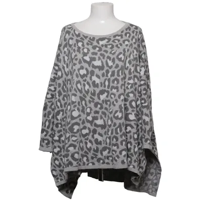 Pull-over (Gris, Blanc) de Zwillingsherz Acrylique, Coton