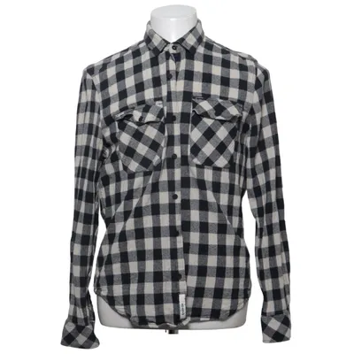 Flannel shirt (Black, Beige) from Garcia Cotton