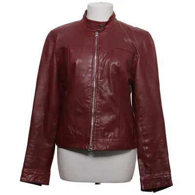 Leather jacket (Red) from Auluna Leather Company Leather