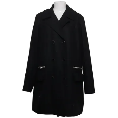 Manteau (Noir) de Amy's Stories Polyester, Laine