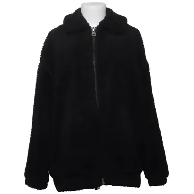 Fleecejakke (Sort) fra Light Before Dark Akryl, Bomuld, Polyester