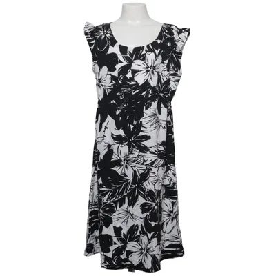 Kjole (Sort, Hvid) fra H&M Young Bomuld