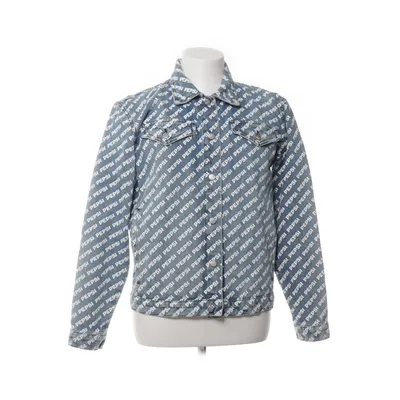 Jeansjacka (Blå, Vit) från Pepsi Bomull