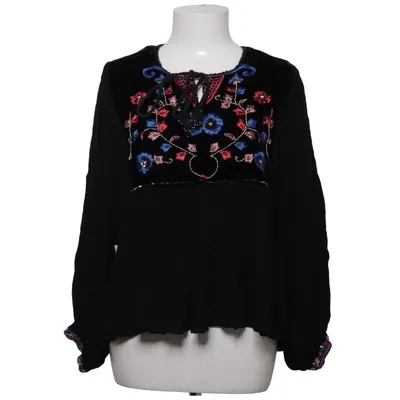 Blouse (Noir, Multicolore) de Peace + Love Coton, Polyester, Viscose