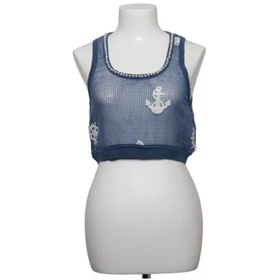Crop top (Blå, Vit) från Agua Bendita