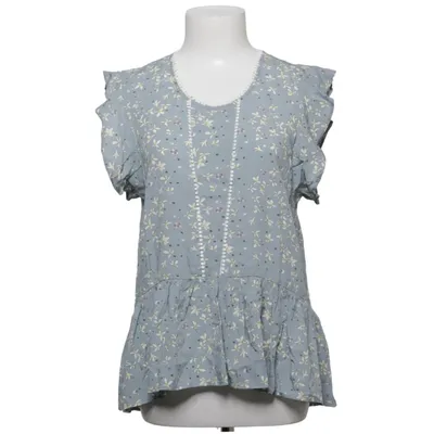 Top (Blue, Yellow, White) from Broadway NYC Fashion Viscose