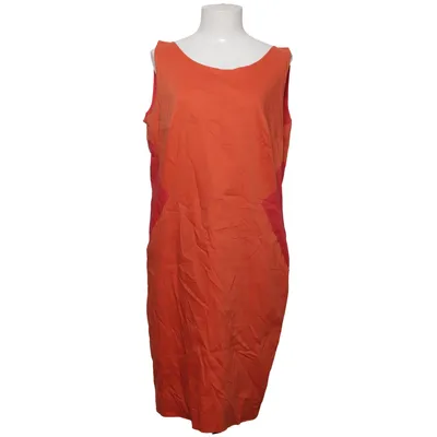 Dress (Red, Orange) from Anja Gockel London Cotton, Elastane, Polyamide, Polyester