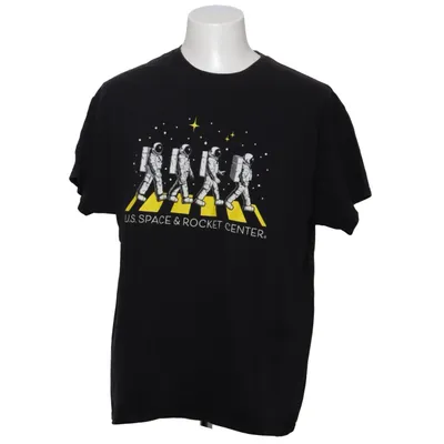 T-shirt (Sort) fra Hanes Bomuld