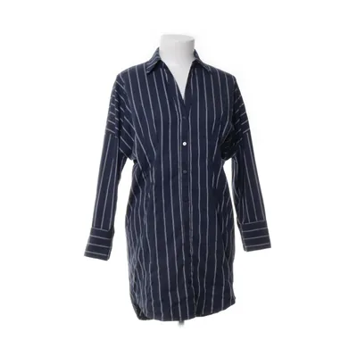 Skjorte (Blå, Hvid) fra CoCouture Bomuld, Elastan, Polyamid