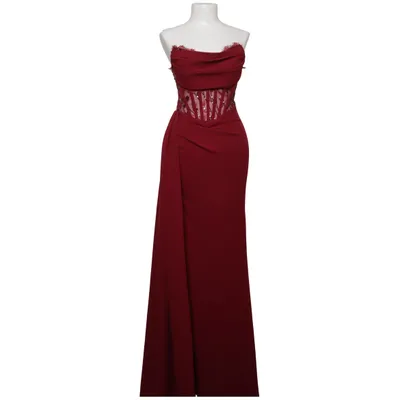 Avondjurk (Rood) Elastaan, Polyester