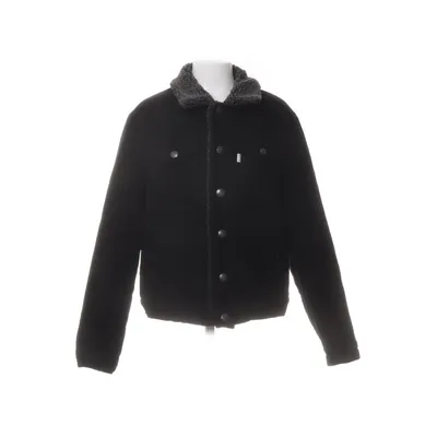 Fodrad jeansjacka (Svart, Grå) från Njord Bomull, Polyester