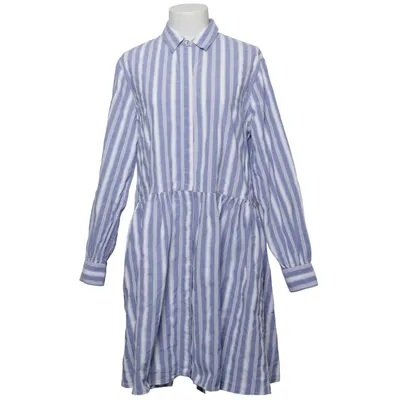 Shirt dress (Blue, White) from Le Sarte Pettegole Cotton