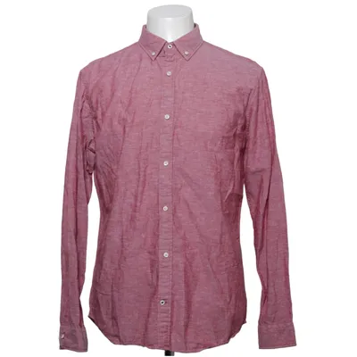 Button down shirt (Red) from Jack & Jones Cotton, Linen