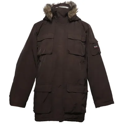 Parka (Brown) from Slam Polyester