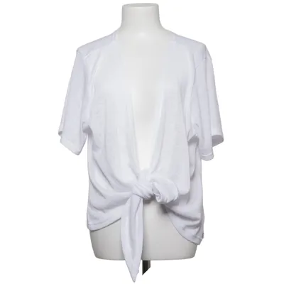 Wrap cardigan (White) from Zhenzi Polyester, Viscose