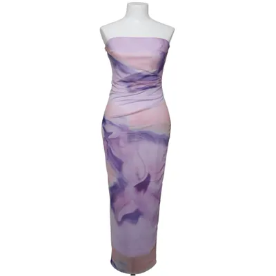 Maxi jurk (Lila, Roze, Wit) van IVIVI Elastaan, Polyester