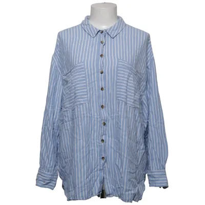 Chemise (Bleu, Blanc) de F&F Lin, Viscose