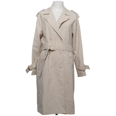 Trenchcoat (Beige) van Ichi Elastaan, Polyester, Viscose