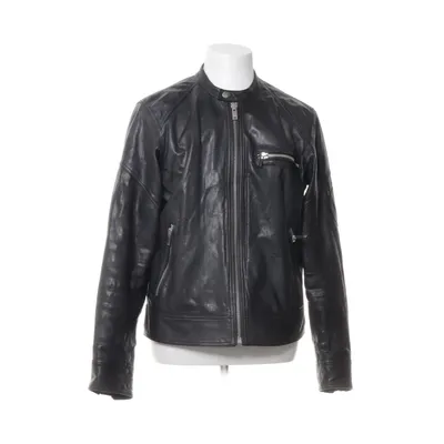 Läderjacka (Svart) från Vailent Pure Skinn, Polyester