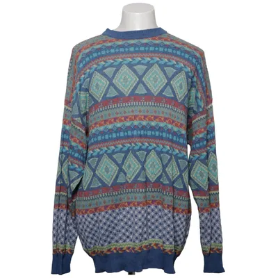 Sweater (Blue, Multicolored) from Fiume